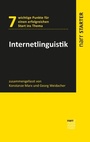 Cover: Internetlinguistik - Narr Francke Attempto