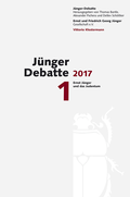 Cover: J&uuml;nger Debatte - Vittorio Klostermann Verlag