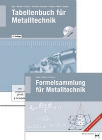 Enlarge image Cover: Paketangebot Tabellenbuch für Metalltechnik und Formelsammlung für Metalltechnik - Verlag Handwerk und Technik