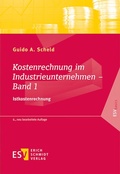 Cover: Kostenrechnung im Industrieunternehmen - Band 1 - Erich Schmidt Verlag