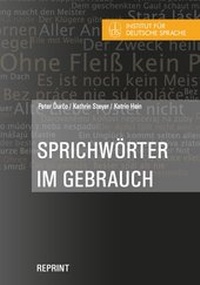 Abbildung von: Sprichwörter im Gebrauch - Leibniz-Institut für Deutsche Sprache