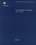 Cover: Land Reform in Ukraine - World Bank Publications