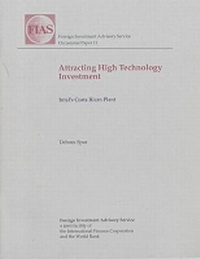 Enlarge image Cover: Attracting High Technology Investment - World Bank Publications
