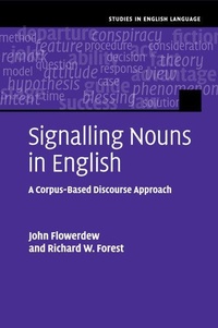 Enlarge image Cover: Signalling Nouns in English - Cambridge University Press