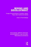 Cover: Mining and Development - Routledge