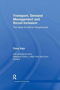 Enlarge image Cover: Transport, Demand Management and Social Inclusion - Routledge