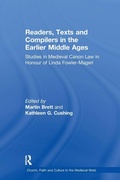 Cover: Readers, Texts and Compilers in the Earlier Middle Ages - Routledge