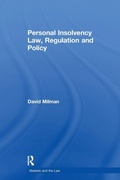 Cover: Personal Insolvency Law, Regulation and Policy - Routledge