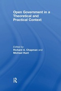Cover: Open Government in a Theoretical and Practical Context - Routledge