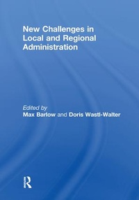 Enlarge image Cover: New Challenges in Local and Regional Administration - Routledge
