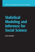 Cover: Statistical Modeling and Inference for Social Science - Cambridge University Press