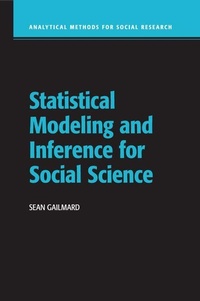 Enlarge image Cover: Statistical Modeling and Inference for Social Science - Cambridge University Press