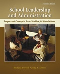Cover: School Leadership and Administration: Important Concepts, Case Studies, and Simulations - McGraw Hill Higher Education