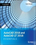 Cover: AutoCAD 2018 and AutoCAD LT 2018 Essentials - Sybex