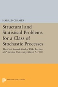 Cover: Structural and Statistical Problems for a Class of Stochastic Processes - Princeton University Press