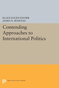 Cover: Contending Approaches to International Politics - Princeton University Press