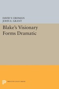 Cover: Blake's Visionary Forms Dramatic - Princeton University Press