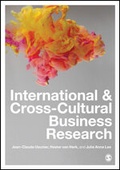 Cover: International and Cross-Cultural Business Research - SAGE Publications Ltd