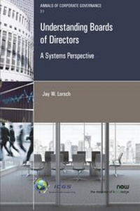 Enlarge image Cover: Understanding Boards of Directors - now publishers Inc
