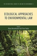 Abbildung von: Ecological Approaches to Environmental Law - Edward Elgar Publishing