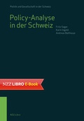 Cover: Policy-Analyse in der Schweiz - NZZ Libro ein Imprint der Schwabe Verlagsgruppe AG