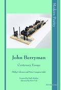Cover: John Berryman - Peter Lang Verlag