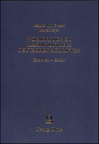 Abbildung von: Wörterbuch zu Martin Luthers Deutschen Schriften Knochen - Krach - Georg Olms Verlag