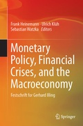 Cover: Monetary Policy, Financial Crises, and the Macroeconomy - Springer