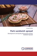 Cover: Pork sandwich spread - LAP Lambert Academic Publishing