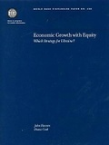 Cover: Economic Growth with Equity - World Bank Publications