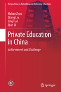 Cover: Private Education in China - Springer