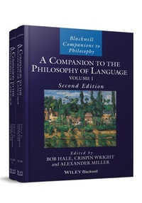 Enlarge image Cover: A Companion to the Philosophy of Language, 2 Volume Set - Wiley
