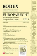 Cover: KODEX EU-Verfassungsrecht (Europarecht) 2017 - LexisNexis Verlag ARD ORAC GmbH