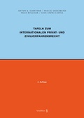 Cover: Tafeln zum Internationalen Privat- und Zivilverfahrensrecht - Schulthess Juristische Medien