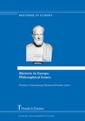 Cover: Rhetoric in Europe: Philosophical Issues - Frank & Timme