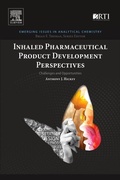 Cover: Inhaled Pharmaceutical Product Development Perspectives - Elsevier