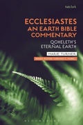 Cover: Ecclesiastes: An Earth Bible Commentary - T.& T.Clark Ltd