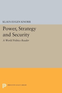 Enlarge image Cover: Power, Strategy and Security - Princeton University Press