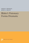 Cover: Blake's Visionary Forms Dramatic - Princeton University Press