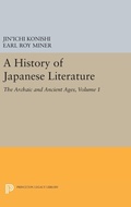 Cover: A History of Japanese Literature, Volume 1 - Princeton University Press