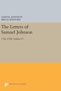 Cover: The Letters of Samuel Johnson, Volume IV - Princeton University Press