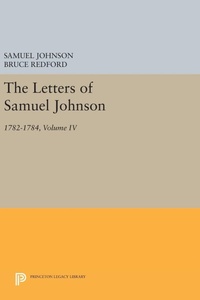 Enlarge image Cover: The Letters of Samuel Johnson, Volume IV - Princeton University Press