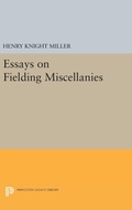 Cover: Essays on Fielding Miscellanies - Princeton University Press