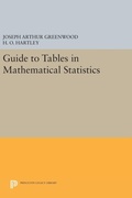Cover: Guide to Tables in Mathematical Statistics - Princeton University Press