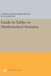 Enlarge image Cover: Guide to Tables in Mathematical Statistics - Princeton University Press