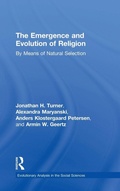 Cover: The Emergence and Evolution of Religion - Routledge