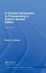 Cover: A Concise Introduction to Programming in Python - CRC Press
