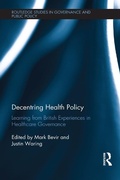 Cover: Decentring Health Policy - Routledge