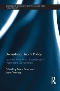 Enlarge image Cover: Decentring Health Policy - Routledge
