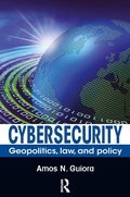 Cover: Cybersecurity - Routledge